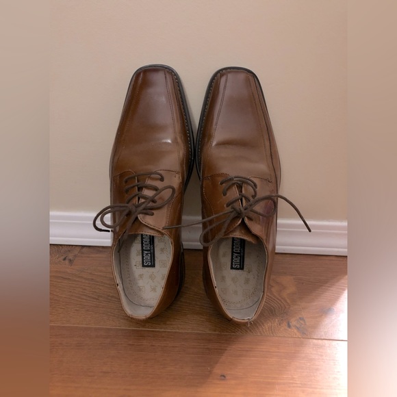 Brown Oxford Dress Shoes - Picture 1 of 2